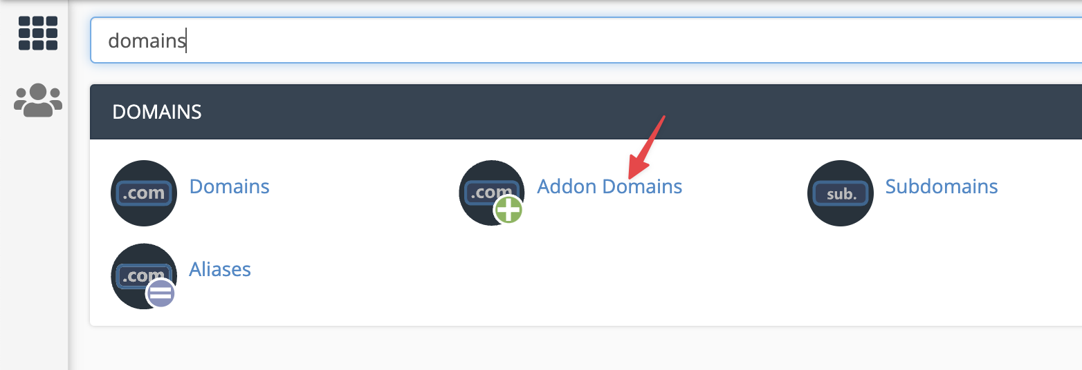 Thêm Addon Domain và Subdomain trên cPanel