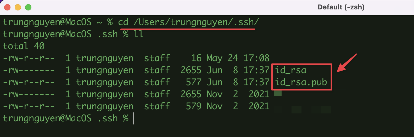 Hướng dẫn tạo SSH Key trên MacOS