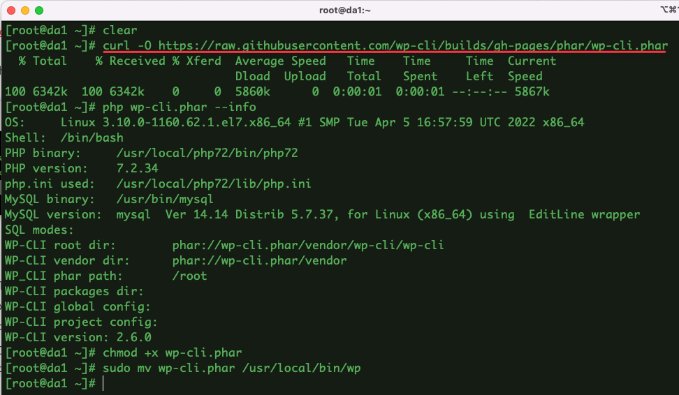Hướng dẫn cài đặt WP-CLI trên máy chủ Linux