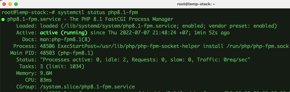 Hướng dẫn cài đặt LEMP Stack trên Ubuntu 22.04