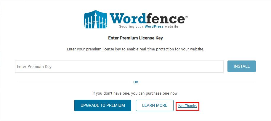 Bảo vệ website WordPress với Plugin Wordfence Security