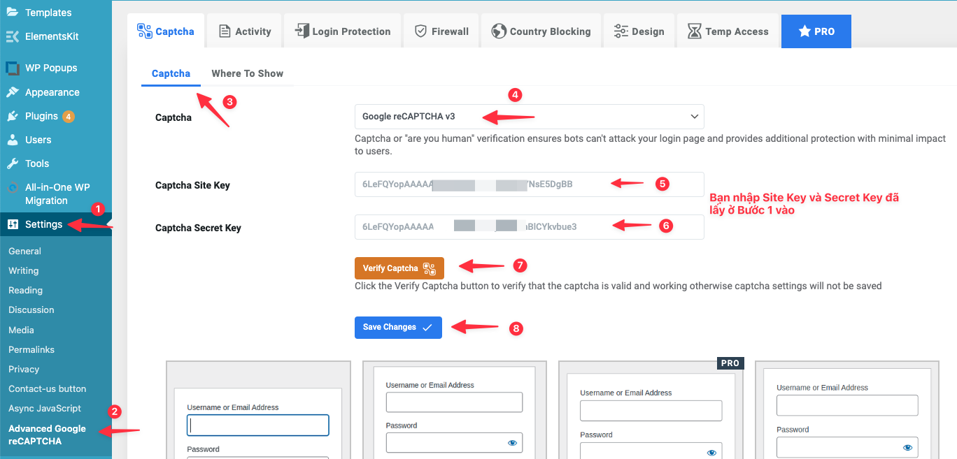 Sử dụng  reCAPTCHA v3 để hạn chế spam trên WordPress