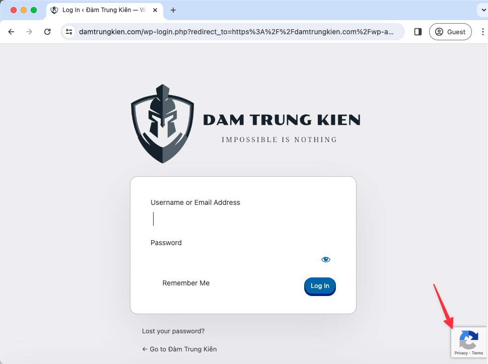 Sử dụng  reCAPTCHA v3 để hạn chế spam trên WordPress