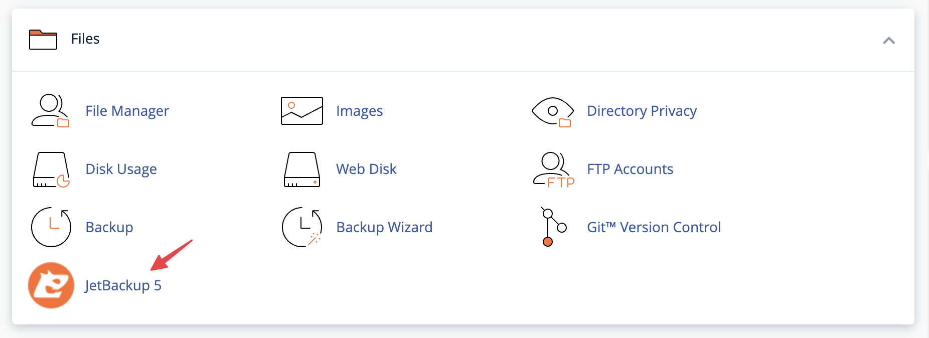 Hướng dẫn sử dụng Jetbackup 5 trên cPanel