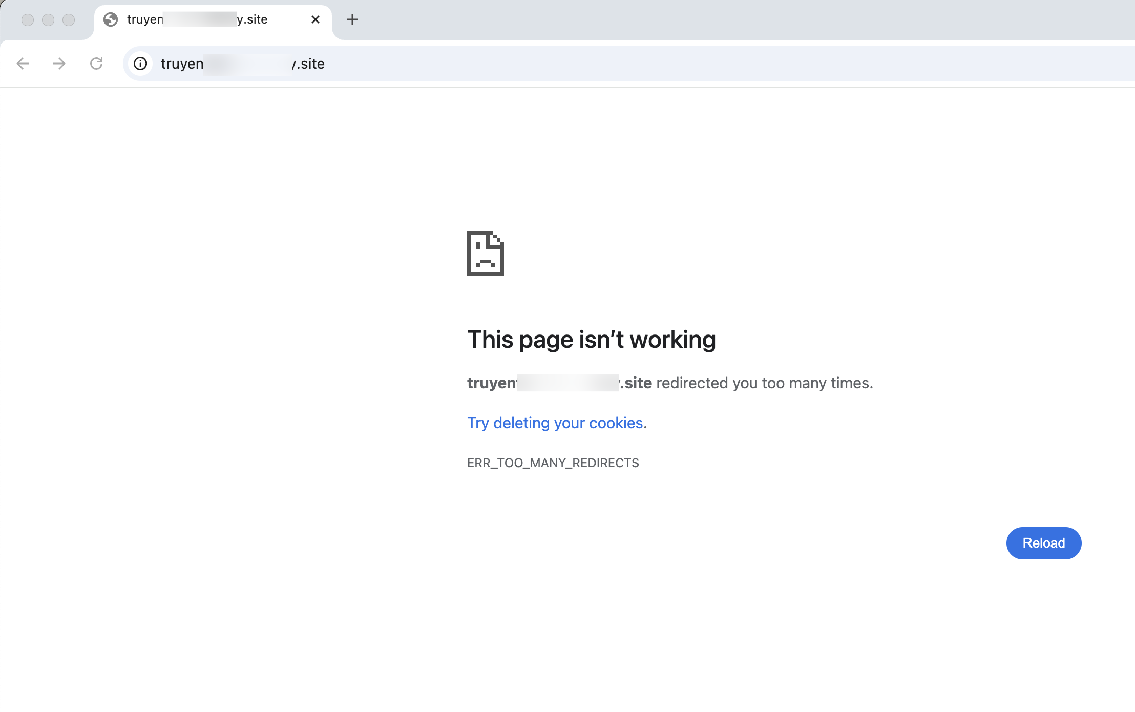 Khắc phục lỗi ERR_TOO_MANY_REDIRECTS khi sử dụng CloudFlare