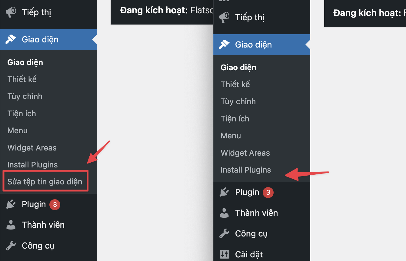 Chặn cài đặt và chỉnh sửa Theme/Plugin trên WordPress