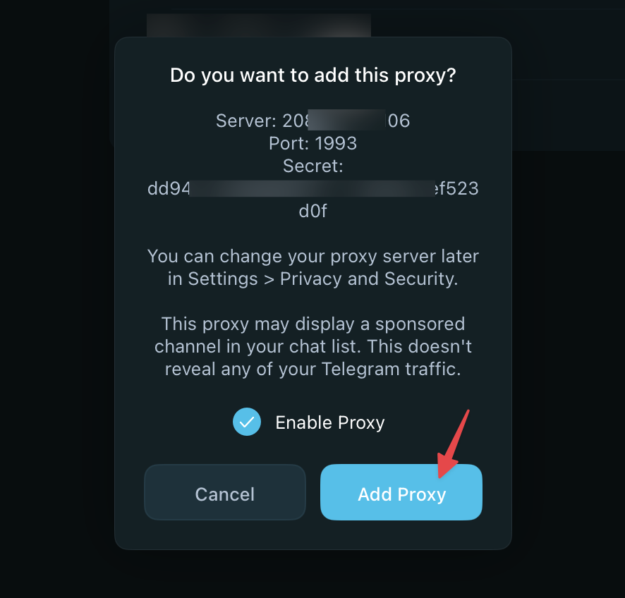 Hướng dẫn cài đặt MTProxy để truy cập Telegram