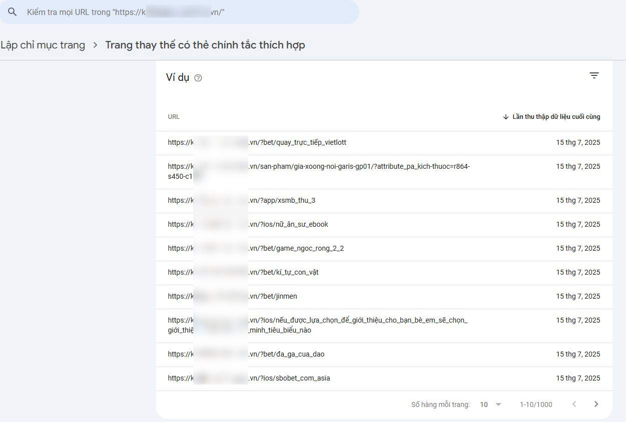 Spam URL Injection và Cloaking SEO Spam là gì?