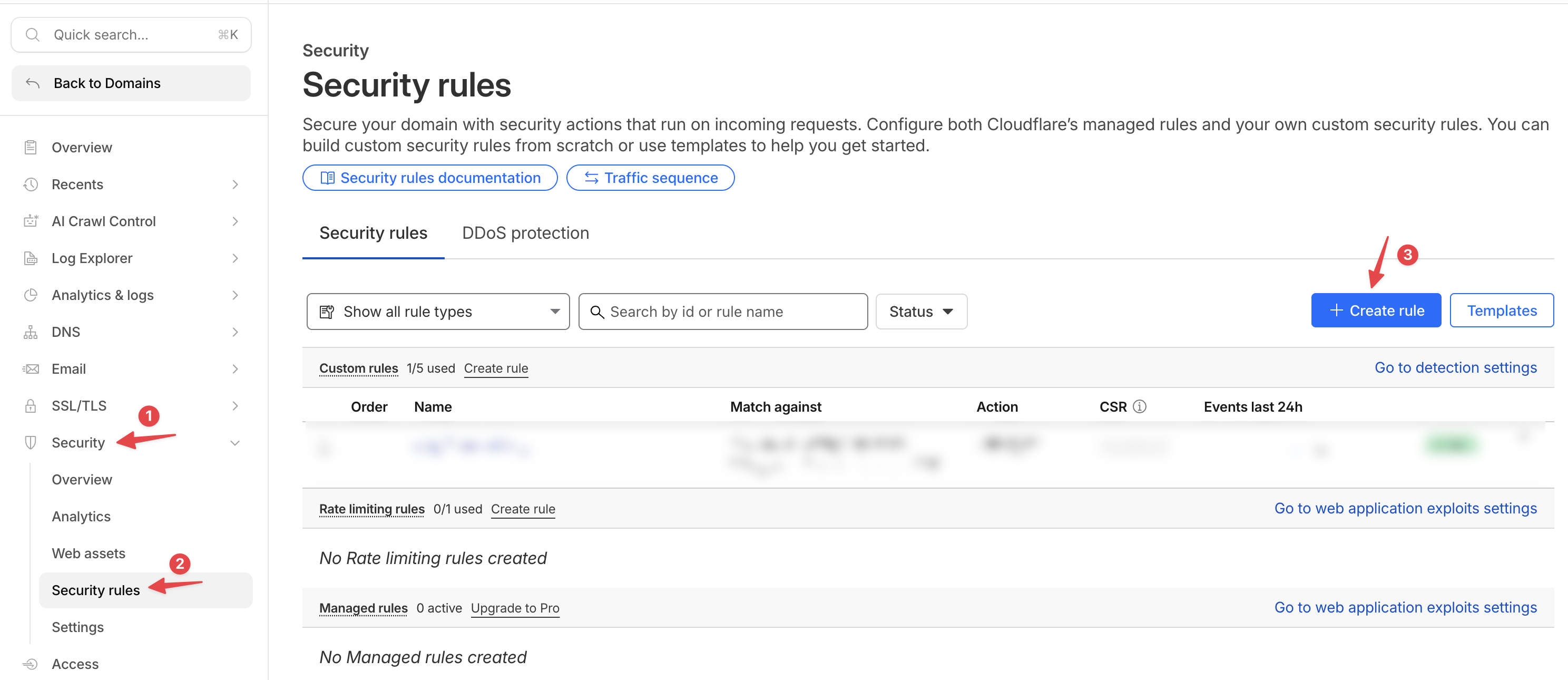Hướng dẫn chặn Spam Traffic vào URL Filter bằng Cloudflare