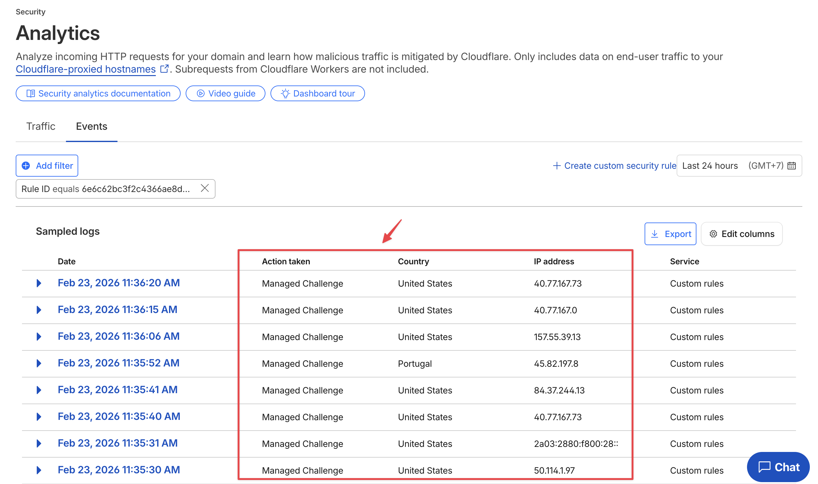 Hướng dẫn chặn Spam Traffic vào URL Filter bằng Cloudflare