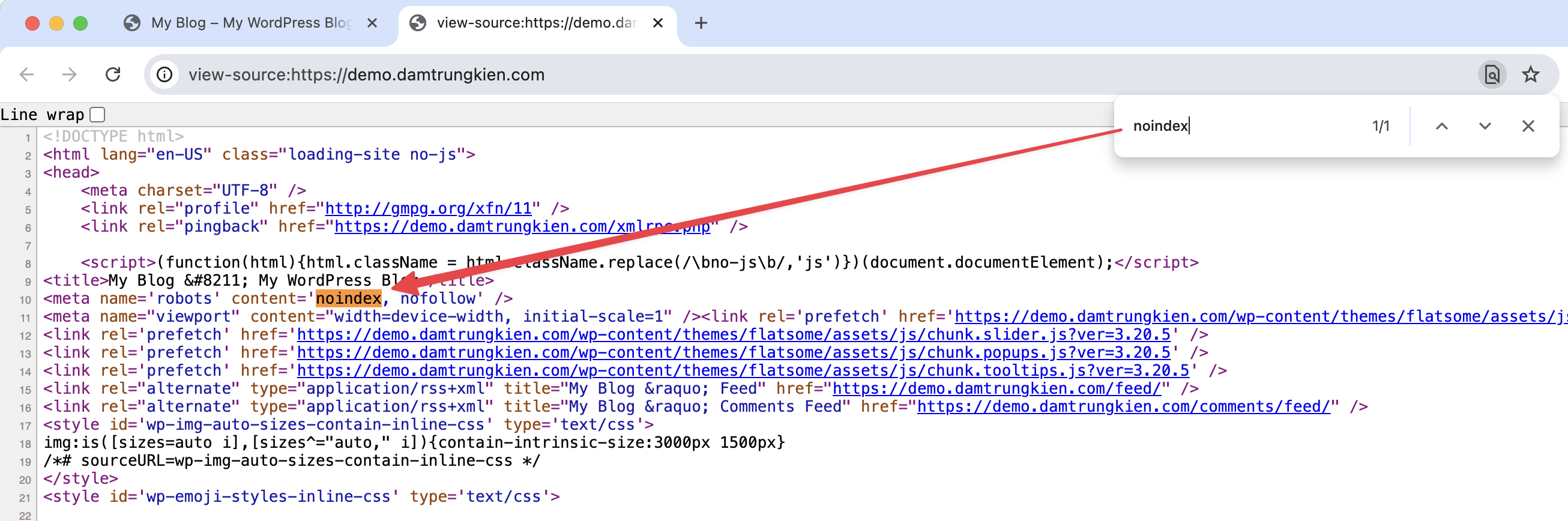 Hướng dẫn xử lý website WordPress bị No-index