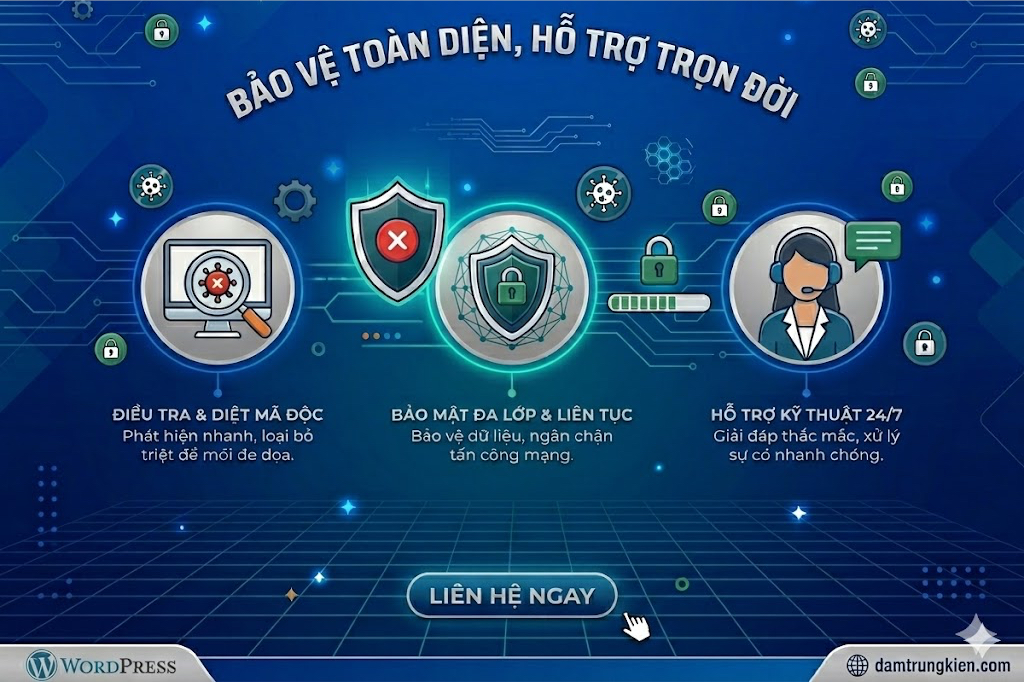 Cam kết bảo hành & Hỗ trợ lâu dài