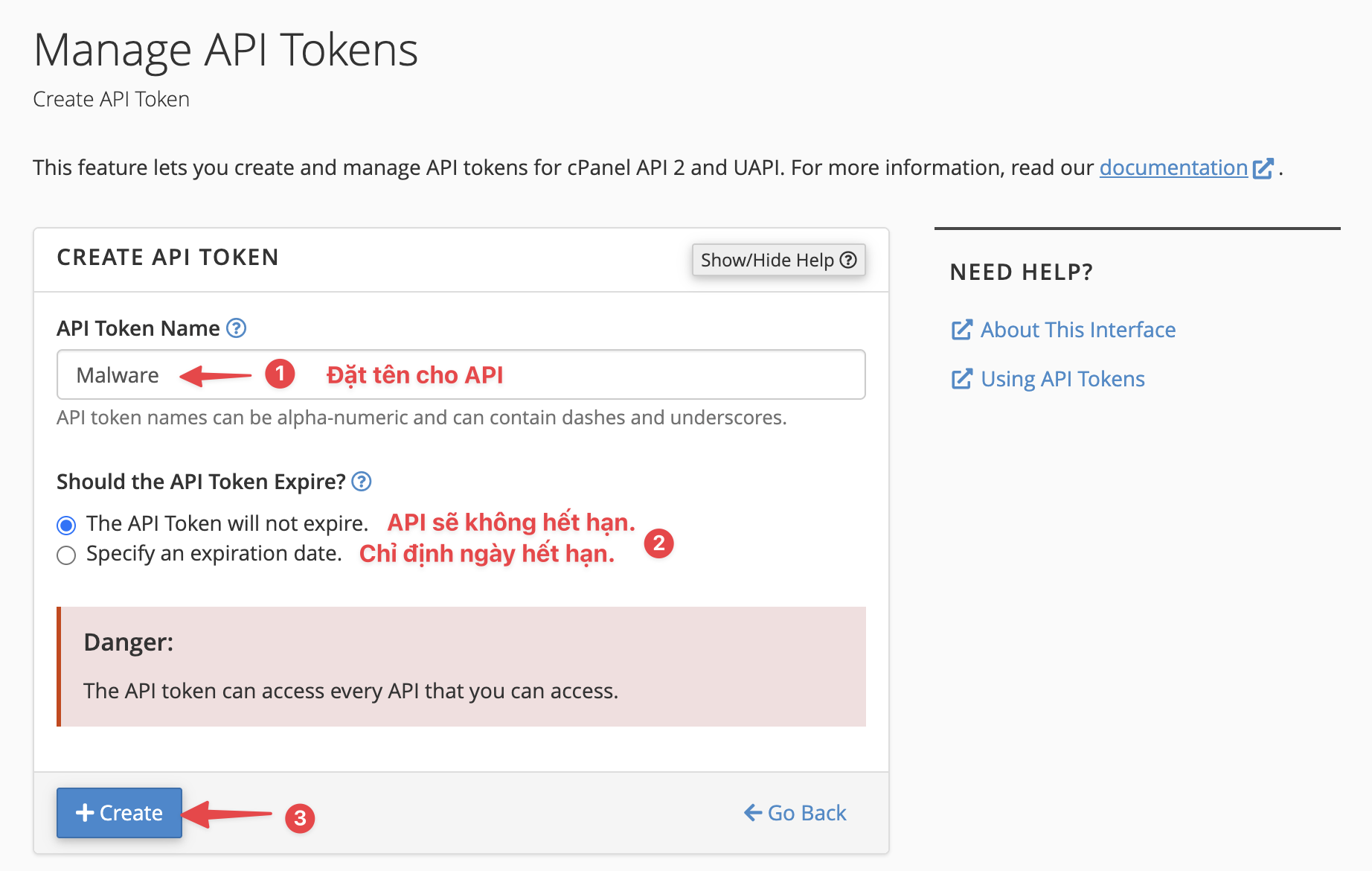 Hướng dẫn dùng AI quét mã độc website WordPress trên cPanel qua API Token