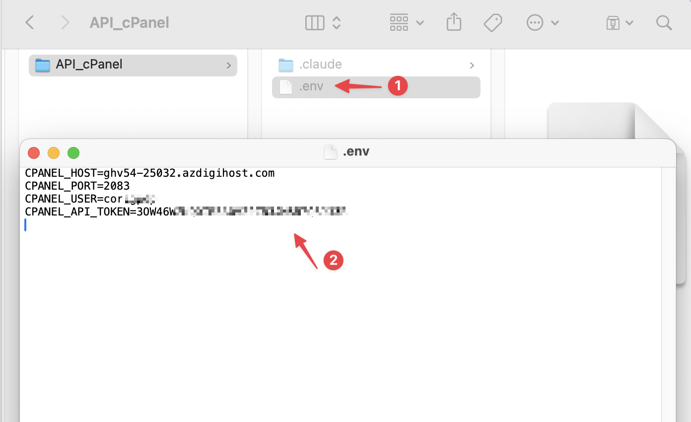 Hướng dẫn dùng AI quét mã độc website WordPress trên cPanel qua API Token
